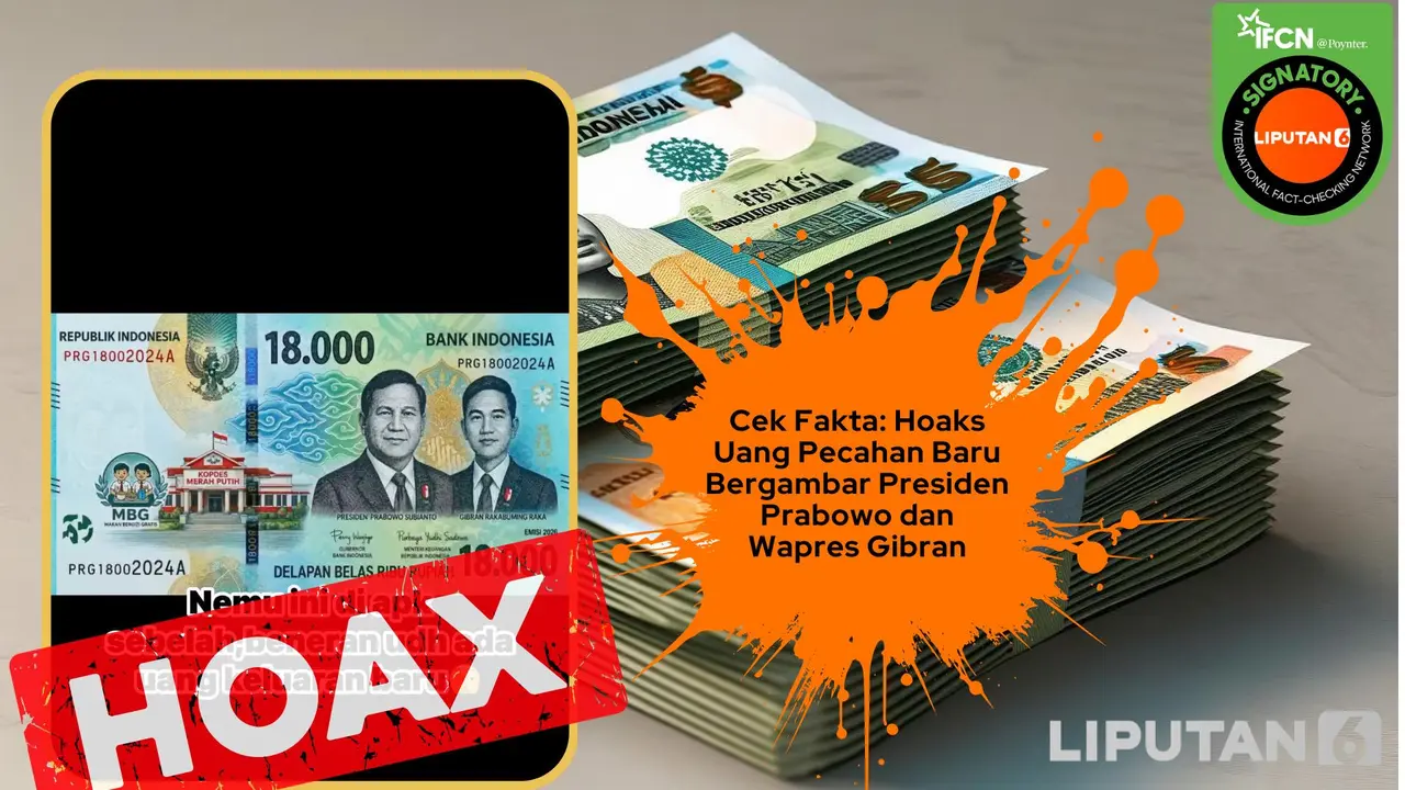 Cek fakta uang pecahan baru bergambar Presiden Prabowo dan Wapres Gibran