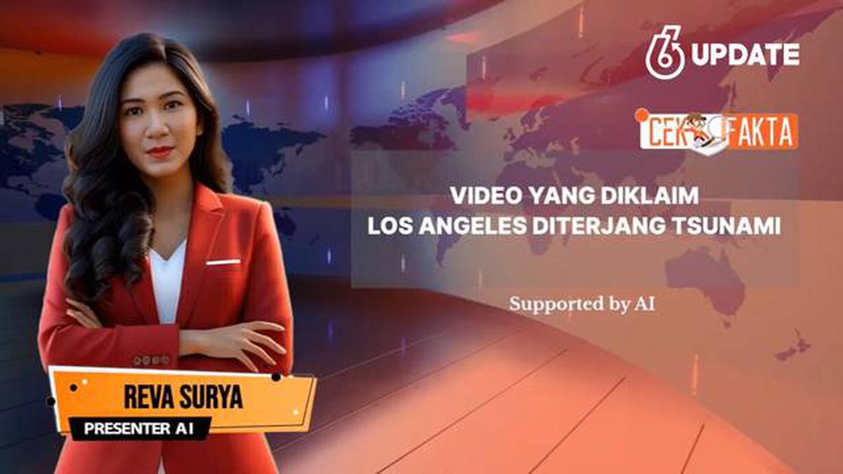 Hoaks dalam Video ini Los Angeles Diterjang Tsunami