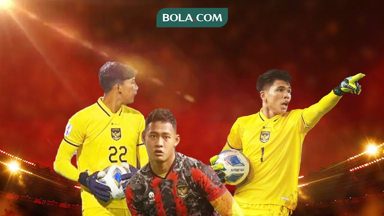 Ilustrasi - Kiper Timnas Indonesia