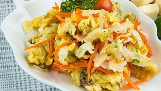 Cara Masak Orak Arik Sayur