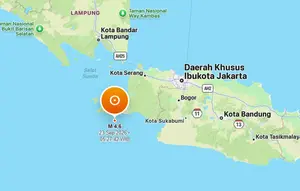 Gempa Magnitudo 4,6 Guncang Sumur Banten, Berpusat di Laut