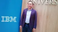 Country Manager Global Business Partner IBM  Indonesia Novan Adian. Liputan6.com/ Andina Librianty