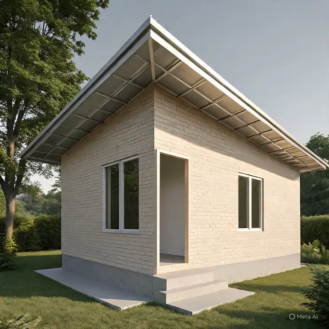 Rumah Sederhana dari Baja Ringan