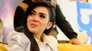 Syahrini mengaku telah memiliki kekasih baru, SCTV Tower Jakarta, Kamis (10/4/2014) (Liputan6.com/Andrian M Tunay).