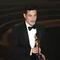 Rami Malek memenangkan Piala Oscar 2019 (Photo by Chris Pizzello/Invision/AP)