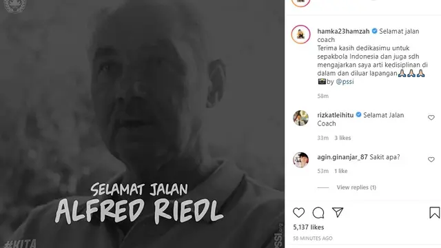 Hamka Hamzah - Alfred Riedl