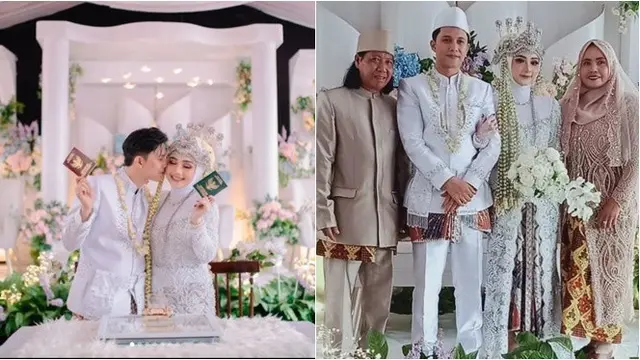 6 Potret Pernikahan Ahmad Pule Anak Komedian Mastur, Akad di Hari Ultah