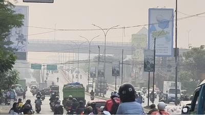 Kualitas Udara Buruk Dikepung Asap, Kasus ISPA di Makassar Tembus 7.940