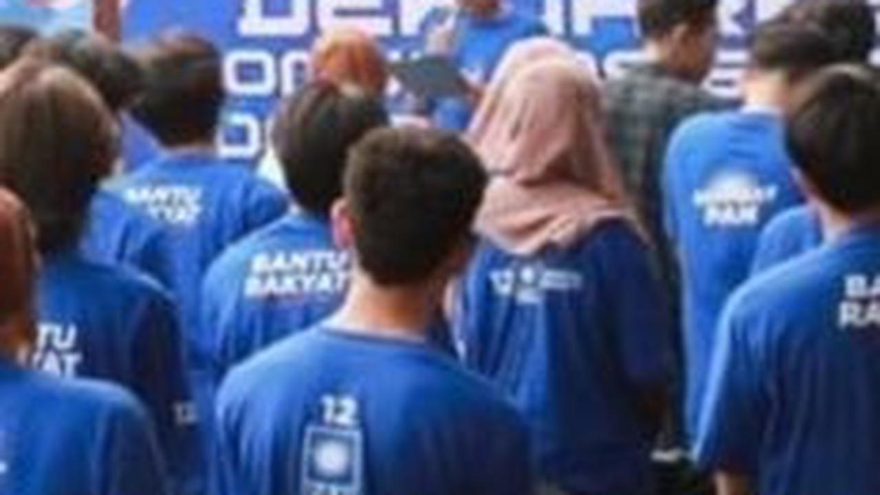 Ratusan Anak Muda Jakarta Dukung PAN di Pemilu 2024