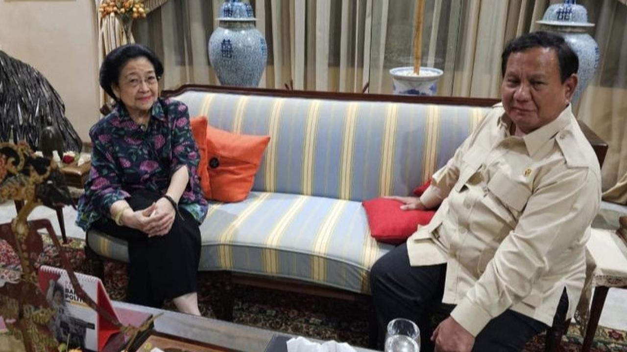 1,5 Jam Bicara Empat Mata, Ini Komitmen Prabowo dan Megawati