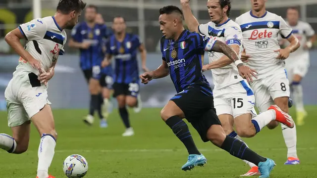 Foto: Marcus Thuram Borong 2 Gol, Inter Milan Menang Meyakinkan Atas Atalanta di Liga Italia