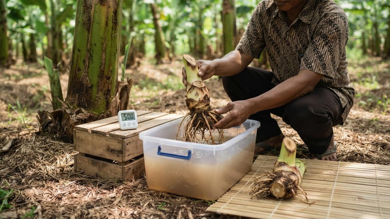 Cara Memilih Pohon Pisang yang Produktif