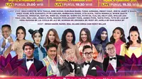 Semarak Indosiar 2021 ditayangkan dengan beragam tema live dari Studio Emtek City, Jakarta setiap malam mulai pukul 21.00 WIB