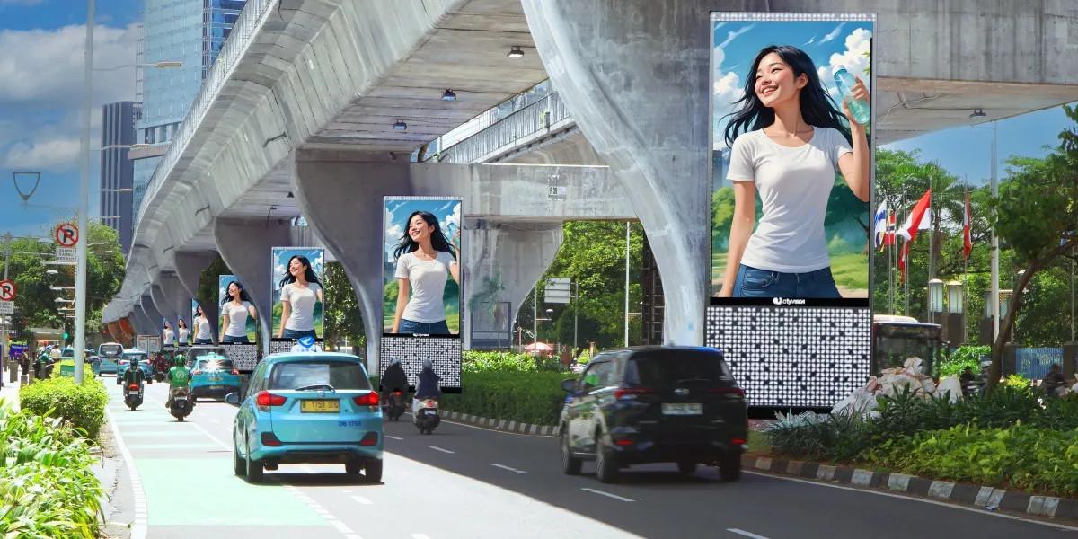 Gebrakan Baru City Vision, Bikin Koridor Sudirman-Kuningan Dihiasi Iconic Satrio Digital Network