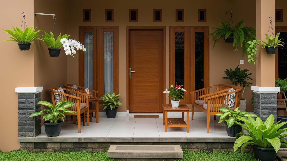 7 Warna Cat Teras Rumah yang Tidak Cepat Kotor, Tampil Bersih, Elegan, dan Modern