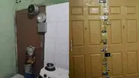 8 Potret Nyeleneh Orang Amankan Rumah dari Maling Ini Kocak Banget