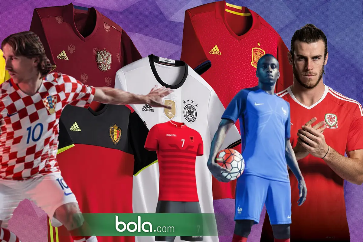 Seragam tim Piala Eropa