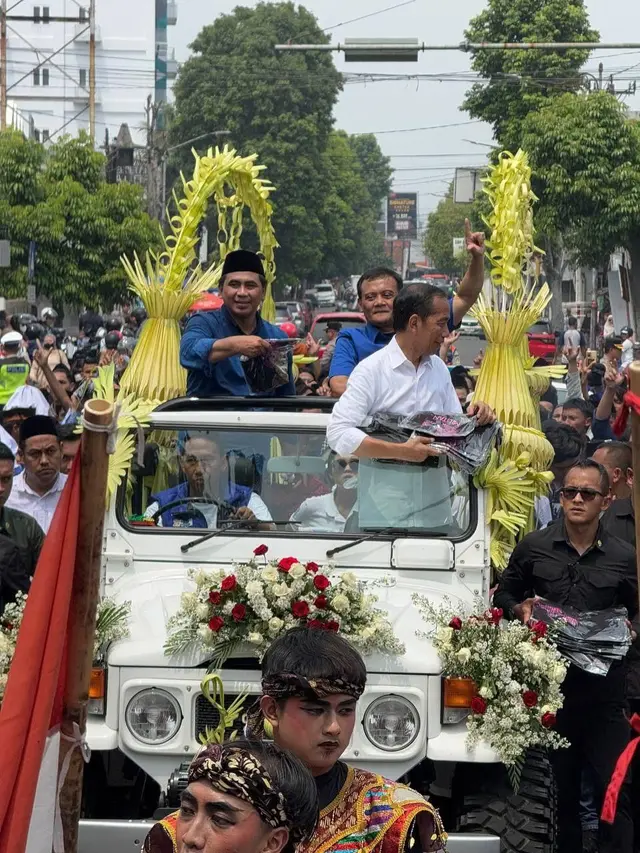 Jokowi Bareng Ahmad Luthfi dan Gus Yasin