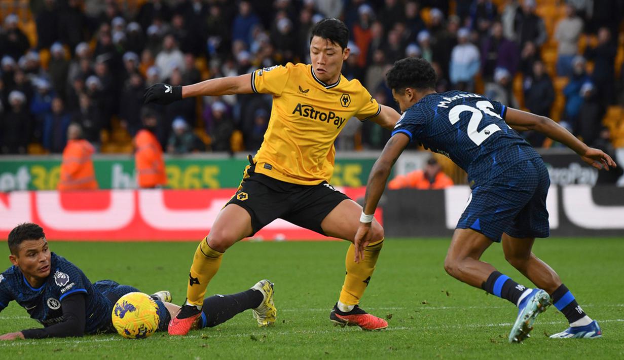 Chelsea gagal memberikan kado Natal indah bagi fans dan bosnya, Todd Boehly. The Blues malah keok 1-2 ketika dijamu Wolverhampton Wanderers pada lanjutan Liga Inggris. (AP Photo/Rui Vieira)