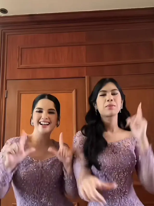Annisa Pohan dan Almira Tunggadewi Yudhoyono (TikTok/@aira34998)