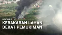 Kebakaran Lahan Dekat Permukiman, Imbas Bakar Sampah Sembarangan