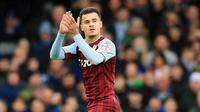 Philippe Coutinho - Penyerang asal Brasil ini nampaknya memang cocok bermain di Liga Inggris. Pemain Barcelona yang dipinjam Aston Villa ini sukses tampil memukau dengan mencetak dua gol serta dua assists dari lima laga. (AFP/Lindsey Parnaby)
