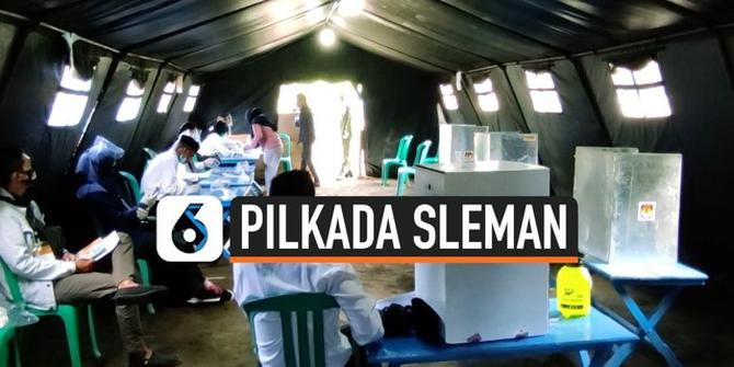 VIDEO: Pilkada Sleman, TPS Didirikan Untuk Pengungsi Merapi