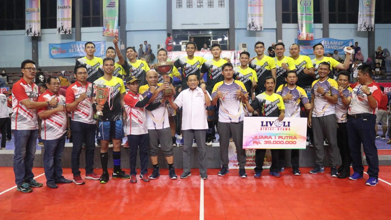 Ketua Umum PP PBVSI, Imam Soedjarwo memuji penyelenggaraan Liga voli (Livoli) Divisi Utama 2019 (Istimewa)