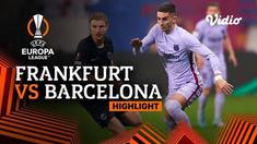 Berita video highlights laga leg 1 perempat final Liga Europa 2021/2022, Eintracht Frankfurt kontra Barcelona yang berakhir dengan skor imbang 1-1, Jumat (8/4/2022) dinihari WIB.