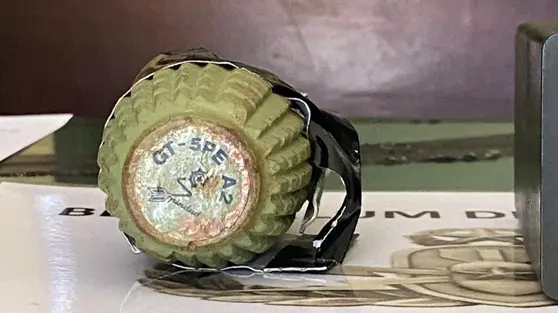 Granat Tangan Buatan Inggris Ditemukan di Bekasi, Begini Kondisinya