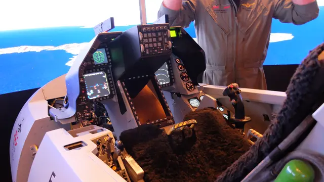 Melongok Canggihnya Kokpit Pesawat Tempur F-16V - 2