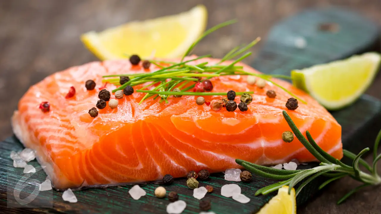 Ikan Salmon Daging Salmon