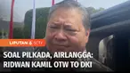 Setelah Partai Golkar mengumumkan Dedi Mulyadi sebagai bakal calon Gubernur di Pilkada Jawa Barat, nama Ridwan Kamil pun semakin kuat untuk bertarung di Pilkada Jakarta. Ketua Umum Partai Golkar, Airlangga Hartarto menyebut RK on the way to DKI.