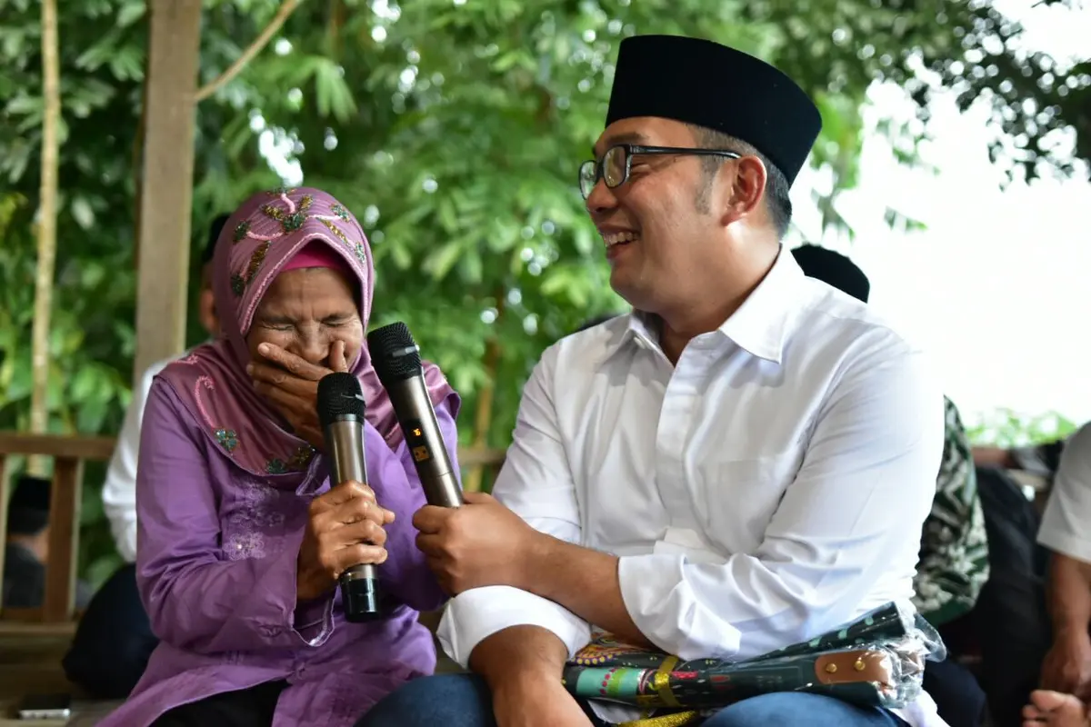Calon Gubernur Jawa Barat Ridwan Kamil saat bertemu warga Eks Jatigede (Istimewa)