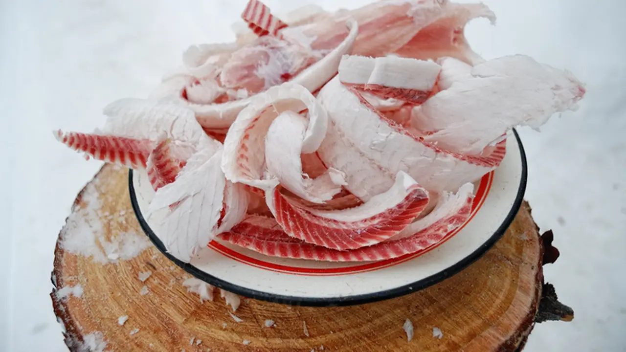 Stroganina, Sajian Lezat Ikan Beku dari Rusia Utara