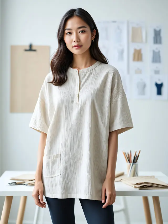 Model Tunik Crinkle Terbaru 2025