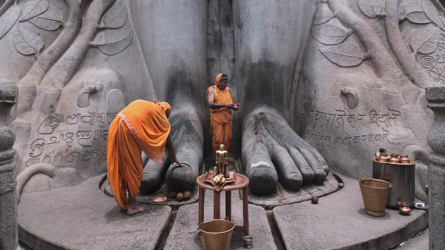 Palitana, kota vegetarian pertama di dunia.