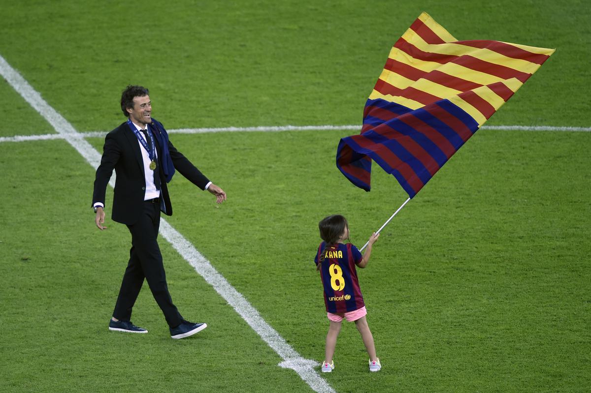 Xana Enrique - Luis Enrique - Barcelona