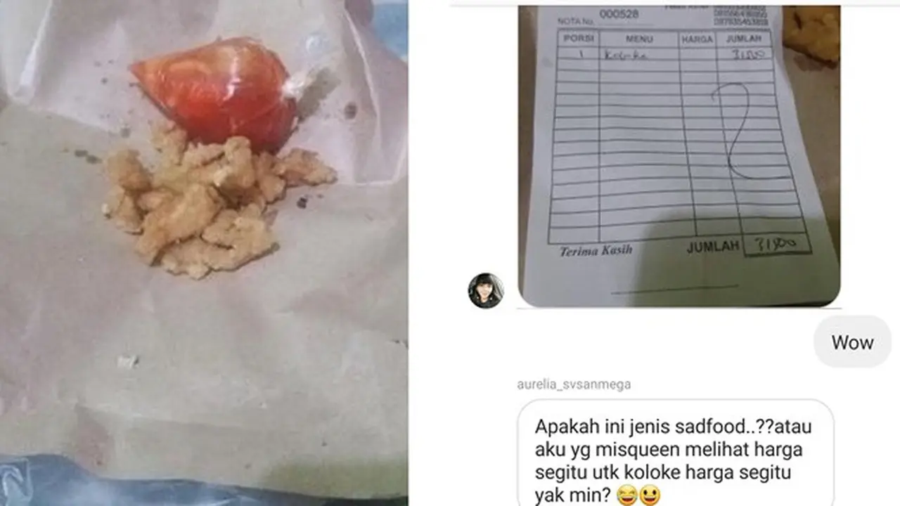 5 Potret Makanan Bungkusan Tak Sesuai Ekspektasi Ini Bikin Geleng