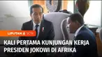Presiden Joko Widodo bertolak ke Benua Afrika untuk melakukan kunjungan kerja. Kunjungan Jokowi ke kawasan Afrika tersebut, merupakan kali pertama semenjak menjadi Presiden.