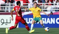 Timnas Australia U-23 kalah 0-1 dari Timnas Indonesia U-23 di Piala Asia U-23 2024. (Bola.com/Dok.X Timnas Australia).