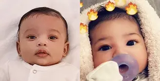 Kylie Jenner baru saja mengunggah foto menggemaskan yang bisa bkin para penggemarnya meleleh. (instagram/kimkardashian - snapchat/kyliejenner)