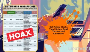 Cek Fakta: Hoaks Tabel Sistem Desil Terbaru dari Kemensos