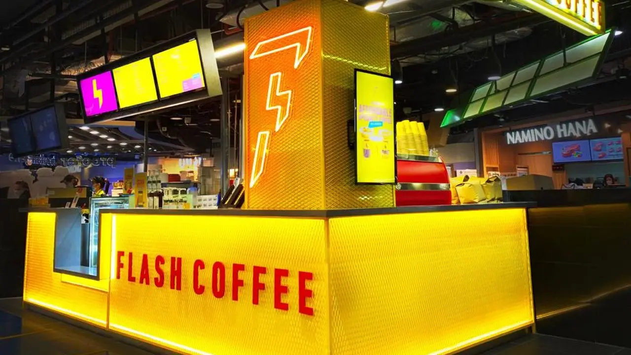 Flash Coffee berhasil meraih pendanaan USD 15 juta atau setara Rp 218 miliar yang dipimpin oleh White Star Capital. (Dok Flash Coffee)