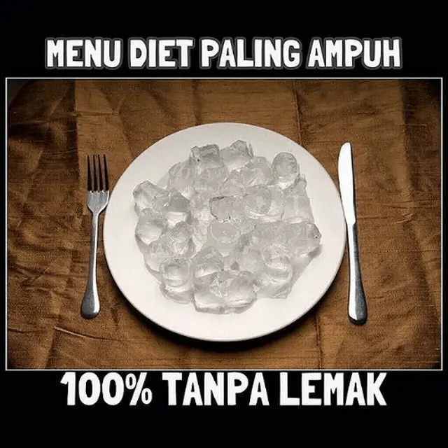 6 Menu Diet Demi Kurus Jelang Lebaran Ini Nyeleneh Banget, Kocak