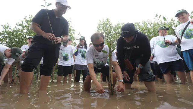 Mangrove Project - Untuk Satu Bumi 2024 Digelar di 5 Provinsi, Populerkan Investasi pada Upaya Nyata Menahan Laju Perubahan Iklim