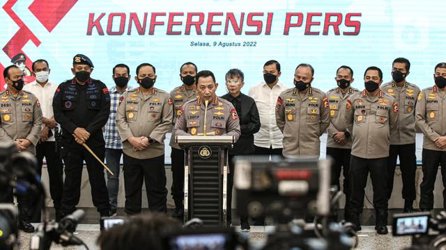 Kapolri Umumkan Irjen Ferdy Sambo Tersangka Pembunuhan Brigadir Yoshua