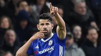 5. Diego Costa (Chelsea) - Tidak masuk skuad utama besutan Antonio Conte, membuatnya ingin kembali ke Atletico Madrid. Namun larangan transfer yang menimpa Atletico Madrid membuat kepindahan pemain berdarah Brasil ini harus tertunda. (EPA/Andy Rain)
