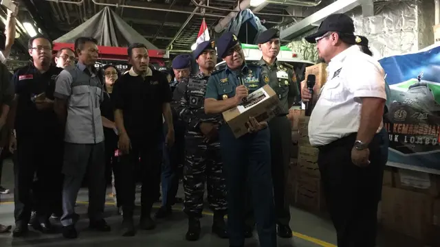 Bantuan korban gempa Lombok