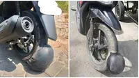 6 Potret Ban Motor Benjol Ini Bikin Tepuk Jidat, Disebut Netizen Hamil 9 Bulan